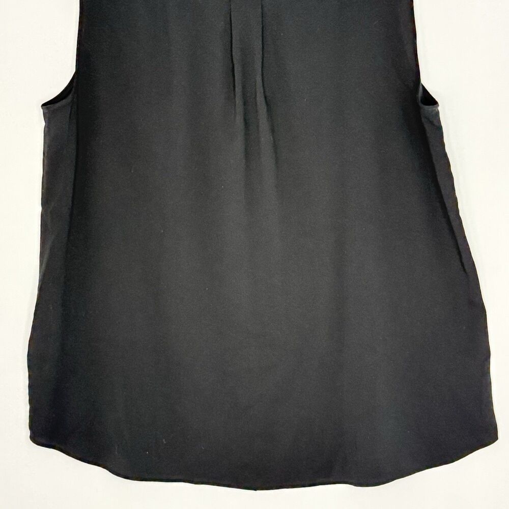 Uniqlo Women's Sleeveless Shirt Size L Black Up Collared Casual Summer - Picture 6 of 16